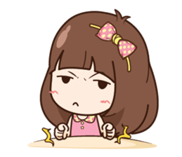 Milin fussy girl + sticker #11761228