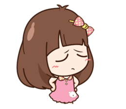 Milin fussy girl + sticker #11761230