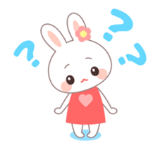 Moving Cutie Rabbit sticker #11761411