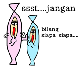 Pocong chan 2 sticker #11761436
