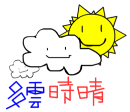 the QQ weather sticker #11761562