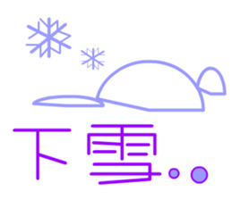 the QQ weather sticker #11761591