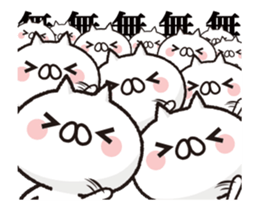 Move ! Cat to notes at full power sticker #11761800