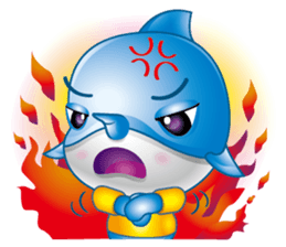 Swordfish kid sticker #11761966