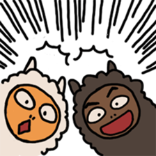 story of a poor lama sticker #11762093