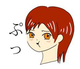 Words that girl spit sticker #11762687