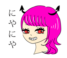 Words that girl spit sticker #11762700