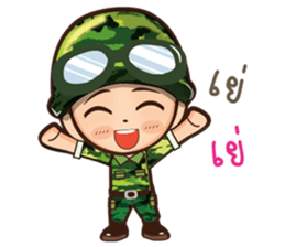 little soilder 2 sticker #11762791