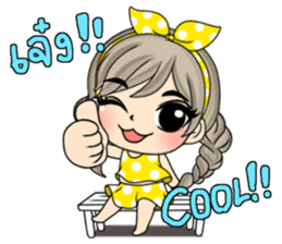 Unna mini girl and friends sticker #11763213