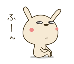 Rabbit rabbit 1 sticker #11763522