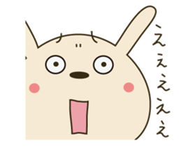 Rabbit rabbit 1 sticker #11763523