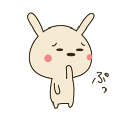 Rabbit rabbit 1 sticker #11763527