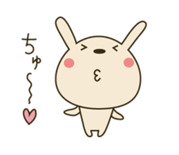 Rabbit rabbit 1 sticker #11763538