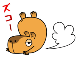 sleepy eyed Capybara sticker #11763558