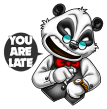 Introducing Boss Panda (Revised) sticker #11763787