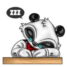 Introducing Boss Panda (Revised) sticker #11763800