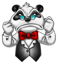 Introducing Boss Panda (Revised) sticker #11763802