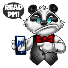 Introducing Boss Panda (Revised) sticker #11763804