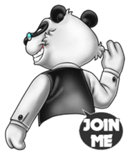 Introducing Boss Panda (Revised) sticker #11763810