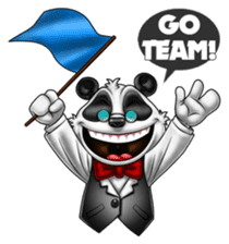 Introducing Boss Panda (Revised) sticker #11763813