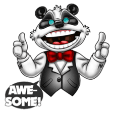 Introducing Boss Panda (Revised) sticker #11763820