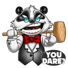 Introducing Boss Panda (Revised) sticker #11763821
