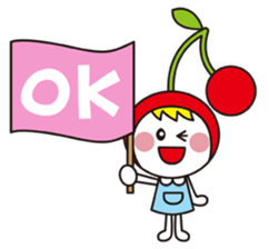 PrettyGirl Cherry 1 sticker #11763919