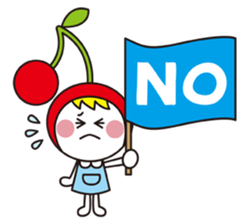 PrettyGirl Cherry 1 sticker #11763920