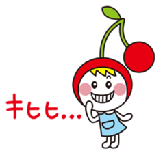 PrettyGirl Cherry 1 sticker #11763922