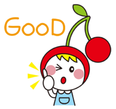 PrettyGirl Cherry 1 sticker #11763923