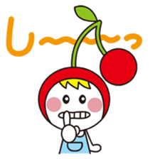 PrettyGirl Cherry 1 sticker #11763933