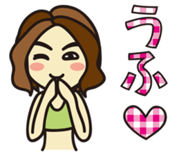 Yoga Sticker of Kaorin 2 sticker #11763955