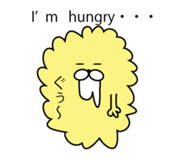 fluffy mofutan sticker sticker #11764146