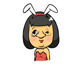 mayumi-san bunny ver. sticker #11764990
