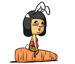 mayumi-san bunny ver. sticker #11764994