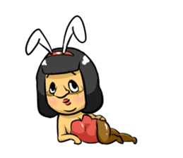 mayumi-san bunny ver. sticker #11764997