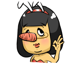 mayumi-san bunny ver. sticker #11765002