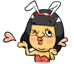 mayumi-san bunny ver. sticker #11765003