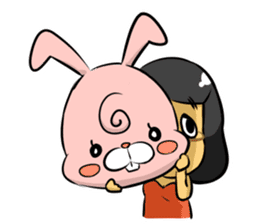 mayumi-san bunny ver. sticker #11765007