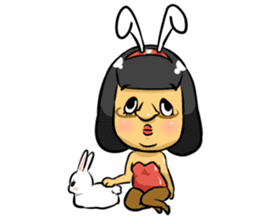 mayumi-san bunny ver. sticker #11765015