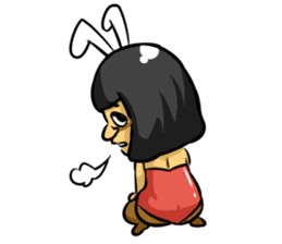 mayumi-san bunny ver. sticker #11765017