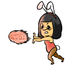 mayumi-san bunny ver. sticker #11765029