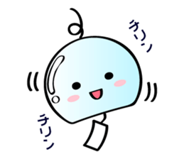 wind bell chan sticker #11765110