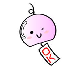 wind bell chan sticker #11765118