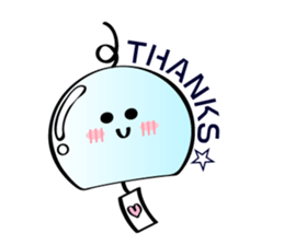 wind bell chan sticker #11765135