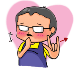 Daddy & Mommy C sticker #11765518