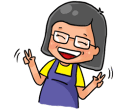 Daddy & Mommy C sticker #11765527