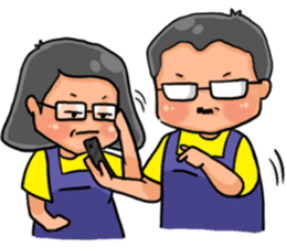 Daddy & Mommy C sticker #11765545