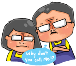 Daddy & Mommy C sticker #11765546