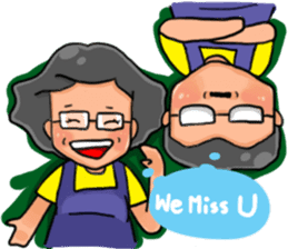 Daddy & Mommy C sticker #11765547